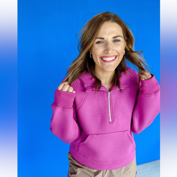 MyEllement [ELLEVATE BASICS] SIENA SCUBA SWEATSHIRT - Picture 6 of 9